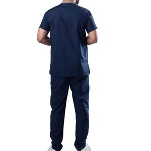 Tenues d'infirmière en tissu tricoté extensible de haute qualité avec détection d'aiguilles, personnalisables, dernier design - Product Image 3