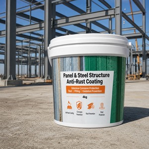 Water Based Low VOC Anti Rust <b>Waterproof</b> Protective Coating For Steel Framing Eco Friendly Structure 1K Building Metal Frame - Product Image 1