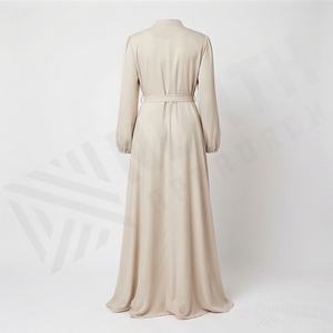 ผ้าคลุมศีรษะแบบสั่งทำขายส่งสำหรับสุภาพสตรี ชุดละหมาดแบบอาหรับ ชุดอาบายะห์ยาวสำหรับผู้หญิงมุสลิม ลดราคาสุดพิเศษ ผ้าไหมสั่งทำสุดหรู - Product Image 2