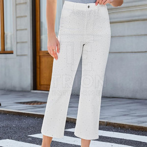 Best Selling Wholesale Price Women Rhinestone <b>Pant</b> Lightweight Women Rhinestone <b>Pant</b> For Best Online Sale - Product Image 2