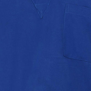 Ensembles d'uniformes médicaux unisexes élégants à col montant et manches courtes pour infirmières et personnel hospitalier, en polyester/coton - Product Image 5