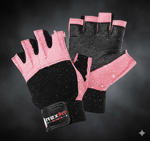 Gants de sport Rexfit pour hommes, gants d'entraînement avec grip en silicone sur toute la paume, respirants, pour la musculation et l'entraînement physique - Product Image 2