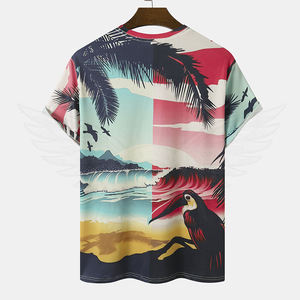 T-shirt Homme Personnalisé en Coton Uni de Haute Qualité – Vente en Gros pour Fournisseur de Vêtements Décontractés – Modèle 2026 - Product Image 2
