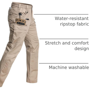 Pantalons de travail haute performance, matériau robuste avec coutures renforcées pour les mécaniciens et les constructeurs professionnels - Product Image 5