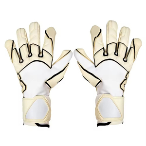 Guantes juveniles con protección para los dedos y correas ajustables para la muñeca que brindan máxima protección para las manos de los jugadores de fútbol juveniles. - Product Image 1