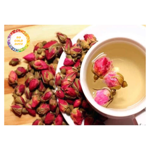 Capullos de Rosa Secos Naturales Comestibles para Té Saludable 100g Grado Superior para Beber y Decorar Empaque a Granel en Bolsas Suministros para Manualidades - Caryln - Product Image 1