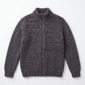Suéter de Algodón y Poliéster de 320g con Cuello Alto, Estilo Holgado y Moderno para Hombre, Sudadera Unisex con Media Cremallera - Product Image 5