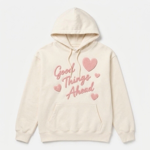 Sweats à capuche tendance pour femmes avec impression en relief de qualité supérieure, tissu confortable, graphismes 3D distinctifs et un style streetwear élégant. - Product Image 4