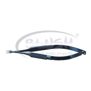 Portaagujas Recto de Titanio Bechert-Sinskey, Instrumento de Sutura Microquirúrgica Oftálmica de Precisión Ocular de Blush Surgical - Product Image 1