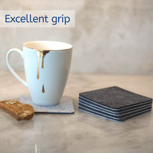 แผ่นรองกันลื่นสำหรับเฟอร์นิเจอร์ ผ้าเนื้อนุ่มคุณภาพพรีเมียม หนา 5 มม. รูปทรงกลม สำหรับตกแต่งกระจก โต๊ะไม้ และอุปกรณ์บาร์ทันสมัย - Product Image 2