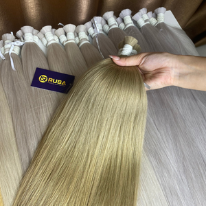 Extensiones de Cabello Humano Virgen Vietnamita Rusa Hanoi, Doble Trama a Máquina, Súper Doble Trama, 100g, Puntas Completas, Todos los Colores - Product Image 5