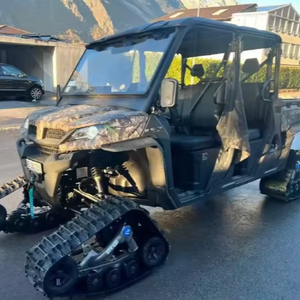 LISTO PARA ENVIAR Compra y Conduzca CF MOTO 1000CC 4x4 UTV 1000 Utilitario Side-by-Side con sistema de rieles para nieve - Product Image 1