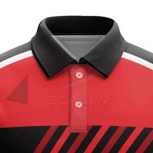 Maillot de cricket à manches courtes de qualité professionnelle, tissu respirant et anti-humidité, design confortable, pour l'entraînement - Product Image 5