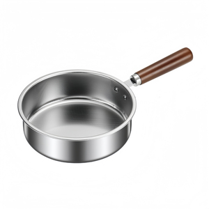 Deep Cooking Sauce <b>Pan</b> With Scratch Resistant Surface For Preparing Soups Sauces And Gravies - Product Image 1
