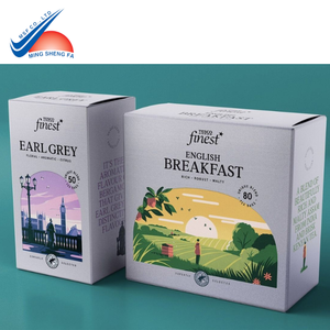 Boîte en papier couleur pour biscuits - Emballage imprimé avec des matériaux de qualité alimentaire - Idéal pour les cadeaux de boulangerie, les pâtisseries et l'affichage en magasin - Product Image 2