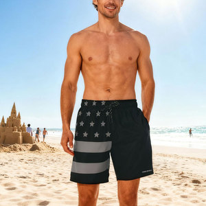 Pantalones Cortos Deportivos de Lona para Hombre, Sublimados, Elegantes, de Tela Suave, Casuales de Verano, para Correr - Product Image 4