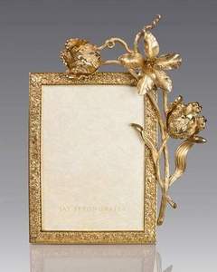 Gold Metal Square Photo <b>Frame</b> With Floating Glass For Home Livingroom <b>Wedding</b> Gift Use Photo <b>Frame</b> Stand - Product Image 4