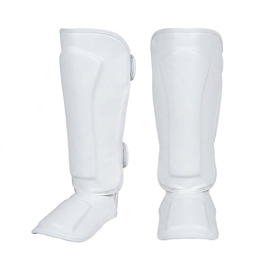 Custom Muay Thai Shin Guards with Foot and <b>Knee</b> Protection Lightweight Shin Guards for Kickboxing MMA Boxing Shin Guard - Product Image 1