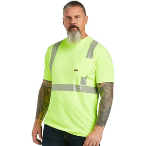 16. Camiseta de Trabajo para Hombre de Algodón Anillado Duradero, Corte Holgado, Camisa Utilitaria de Alto Gramaje con Bolsillo Frontal en el Pecho - Product Image 5