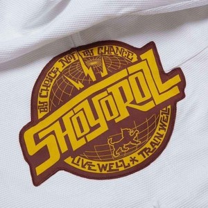 ชุดยิวยิตสู RTS คุณภาพสูง Shoyorol Gi พิมพ์ลายโลโก้ด้วยความร้อน ผ้าฝ้าย 100% 450gsm สำหรับทุกเพศ รุ่น AS-JJ-5854 - Product Image 5