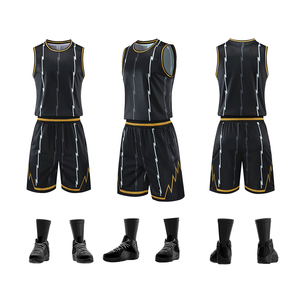 Maillot de basket-ball personnalisé, respirant, à séchage rapide, grande taille, nouveau design - Product Image 3