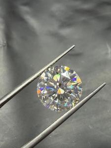 Round Brilliant Cut Moissanite Gemstone for Jewelry Making with Color Play Effect Lab Created Loose Stone - Product Image 3