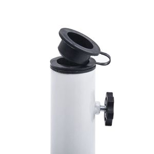 Base per ombrellone da 19.8 lb 15.7 \ "in ghisa bianca - Product Image 4