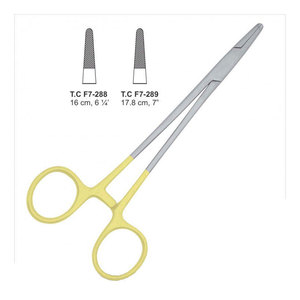 Portaagujas Finochietto TC de 5.25 Pulgadas, Instrumento Quirúrgico Manual de Acero Inoxidable de Alta Calidad para Cirugía General, Garantía de 3 Años - Product Image 6