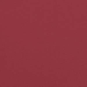 Coussin de banc de jardin en tissu Oxford 100% polyester rouge bordeaux, coussins et oreillers d'extérieur - Product Image 6