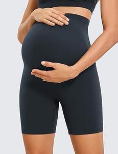 Shorts Deportivos Transpirables de Cintura Alta para Mujer con Control de Abdomen y Efecto Levanta Glúteos, Shorts de Yoga y Gimnasio con Logotipo Personalizado - Product Image 5