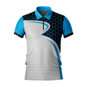 Camiseta Polo de Manga Corta para Hombre, de Secado Rápido, para Verano, con Cuello Camisero, Lisa, Estampada, con Diseño en Blanco - Product Image 6