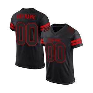 Private Label Football Jerseys Moisture Wicking Football Jerseys Factory Supply Team Uniform Orders - Product Image 2