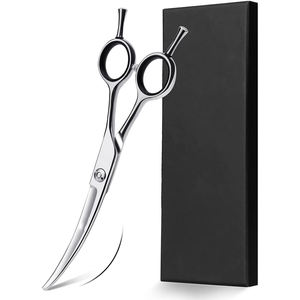 Tijeras de Peluquería Profesionales de Acero Inoxidable Premium 2026 para Diestros, con Mango de Acero, para Salones de Belleza - Product Image 6