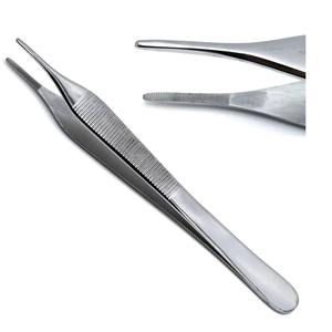 Pinces à tissus Bonny, manuelles, en acier inoxydable, ensemble d'instruments chirurgicaux certifiés CE, pour une préhension ferme des tissus et une manipulation précise, Hermann - Product Image 2