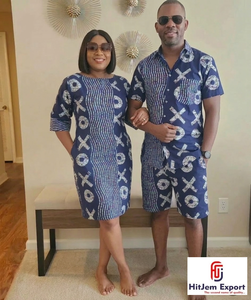 Tela de algodón con estampado africano, tela Ankara Kitenge para confección de vestidos, ropa de moda, costura, manualidades, textiles, Ghana - Product Image 1