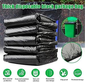 ถุงขยะพลาสติกสีดำ สำหรับขยะในครัวเรือน ไม่มีกลิ่น สำหรับถังขยะทรงกลมหรือทรงเหลี่ยม - Product Image 2