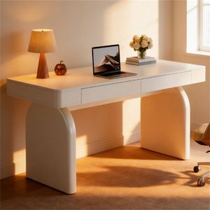 Elegante Scrivania Moderna per Ufficio con Cassetti Portaoggetti, Scrivania per Computer - Product Image 4