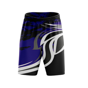 Shorts de sublimation de qualité supérieure, tissu léger et respirant, coupe confortable, couleur unie, pour la gym et la course, séchage rapide, nouveau design - Product Image 1