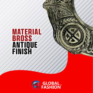 Broche de Kilt Personalizado con Diseño de Arpa Irlandesa, Estilo Escocés Tradicional, 3 Pulgadas, Antiguo, OEM ODM - Product Image 5