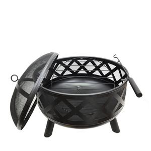 Indoor and Outdoor Aluminum & Iron <b>Fire</b> <b>Pit</b> Matt Black Colour <b>Garden</b> <b>Fire</b> <b>Pit</b> Large Size <b>Garden</b> Supplies in Bulk - Product Image 4