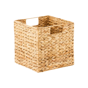 Natural Water Hyacinth Storage <b>Basket</b> Eco Friendly Woven Storage Box For Home Organization Vietchoice - Product Image 6