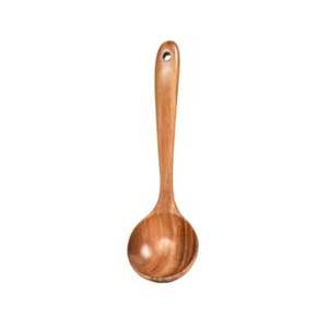 Cuchara de madera clásica para servir en la cocina y para servir alimentos - Product Image 1