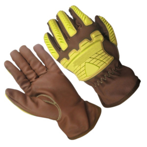 Guantes de Seguridad Industriales de Nuevo Diseño, Guantes de Construcción de Cuero de Vaca, Resistentes al Calor y a las Chispas, para Protección de Manos - Product Image 5