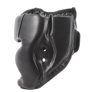 Protège-tête de boxe en cuir PU de haute qualité pour la compétition d'arts martiaux, confortable et respirant - Product Image 6