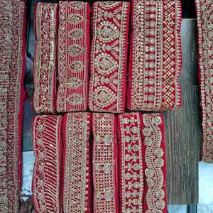 ลูกไม้ผ้าฝ้ายปักคุณภาพระดับพรีเมียมทำจากเส้นด้ายฝ้ายนุ่มและทนทาน - Product Image 1