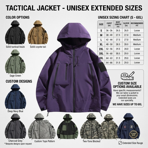 Chaqueta Impermeable de Alta Gama, Extragrande, Blanca, Cortavientos, con Capucha, Estilo Urbano, Funcional para Exteriores, con Múltiples Bolsillos - Product Image 6