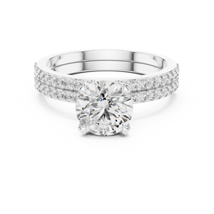 Halo 925 Sterling Silver Moissanite <b>Diamond</b> <b>Ring</b> Wholesale Wedding Jewelry Factory OEM ODM Manufacturer - Product Image 1
