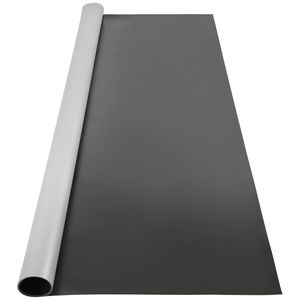 Pavimento da Ballo Portatile 6.6x9.8ft, Spessore 0.06in, in PVC Vinilico Nero/Grigio Reversibile, Antiscivolo, Pavimentazione in Plastica - Product Image 1