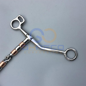 ที่ครอบปากม้าแบบทนทาน อุปกรณ์สัตวแพทย์สำหรับม้า ที่ครอบปากม้าสแตนเลส - Product Image 6