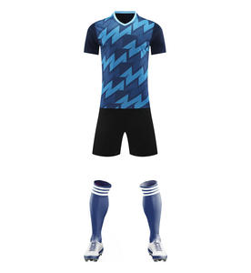 Vêtements de sport en polyester de haute qualité à séchage rapide, uniformes de football unisexes, maillots de football - Product Image 3